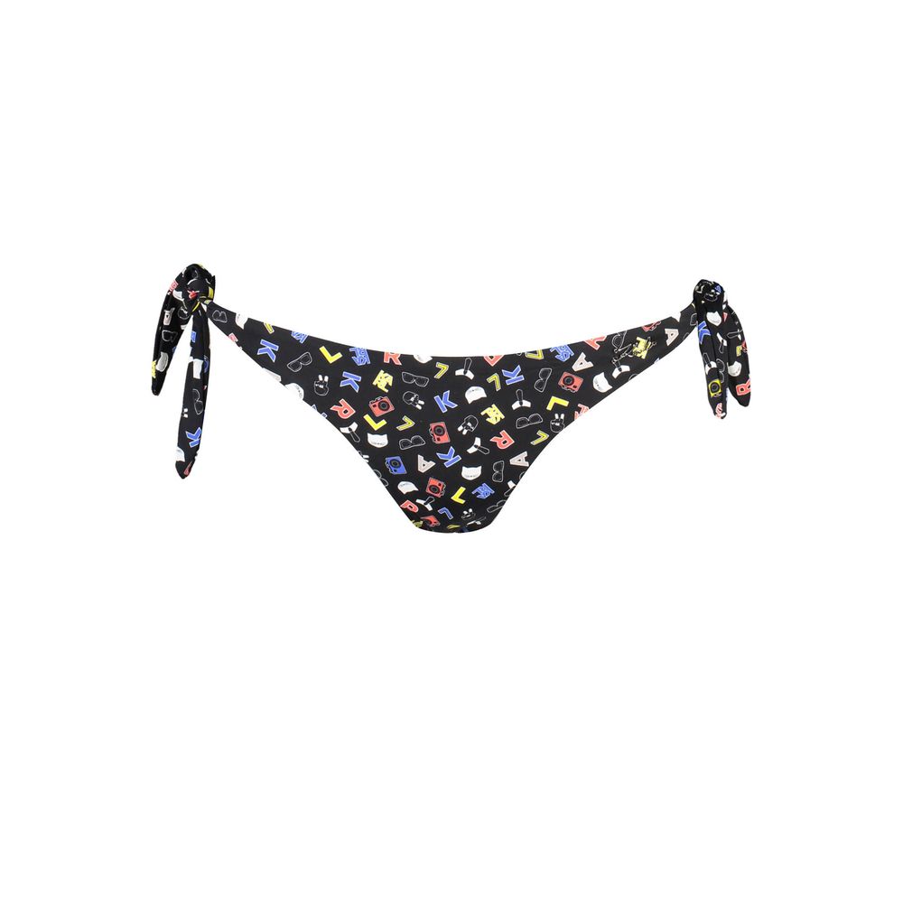 Black Elastane Swimwear Karl Lagerfeld