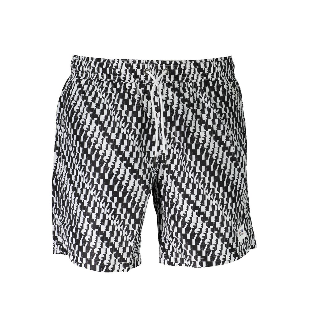 White Polyester Swimwear Karl Lagerfeld