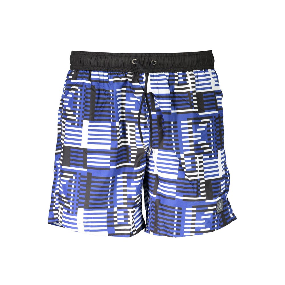Blue Polyester Swimwear Karl Lagerfeld