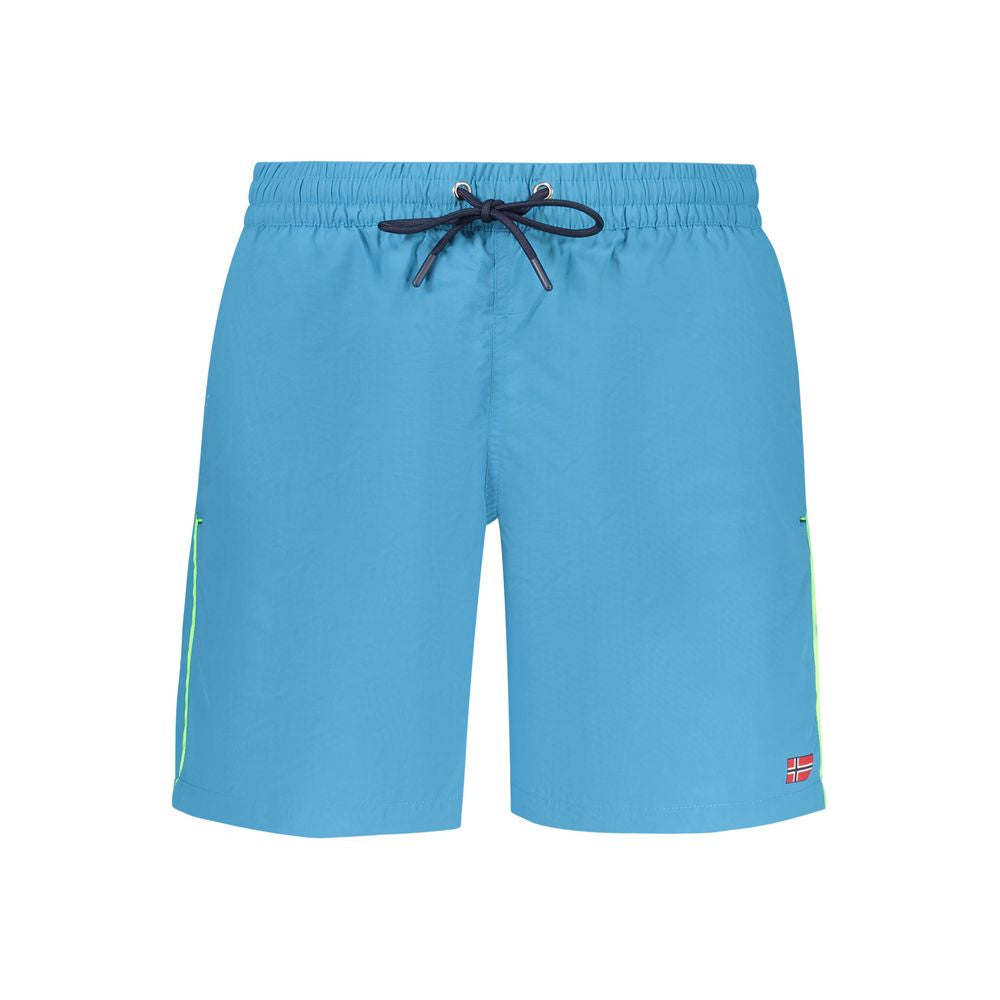 Blue Polyamide Swimwear Norway 1963