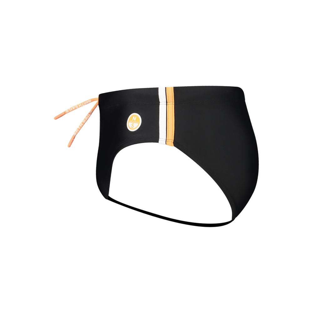 Black Elastane Swimwear North Sails