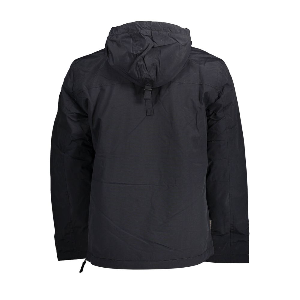 Black Polyamide Jackets & Coat Napapijri