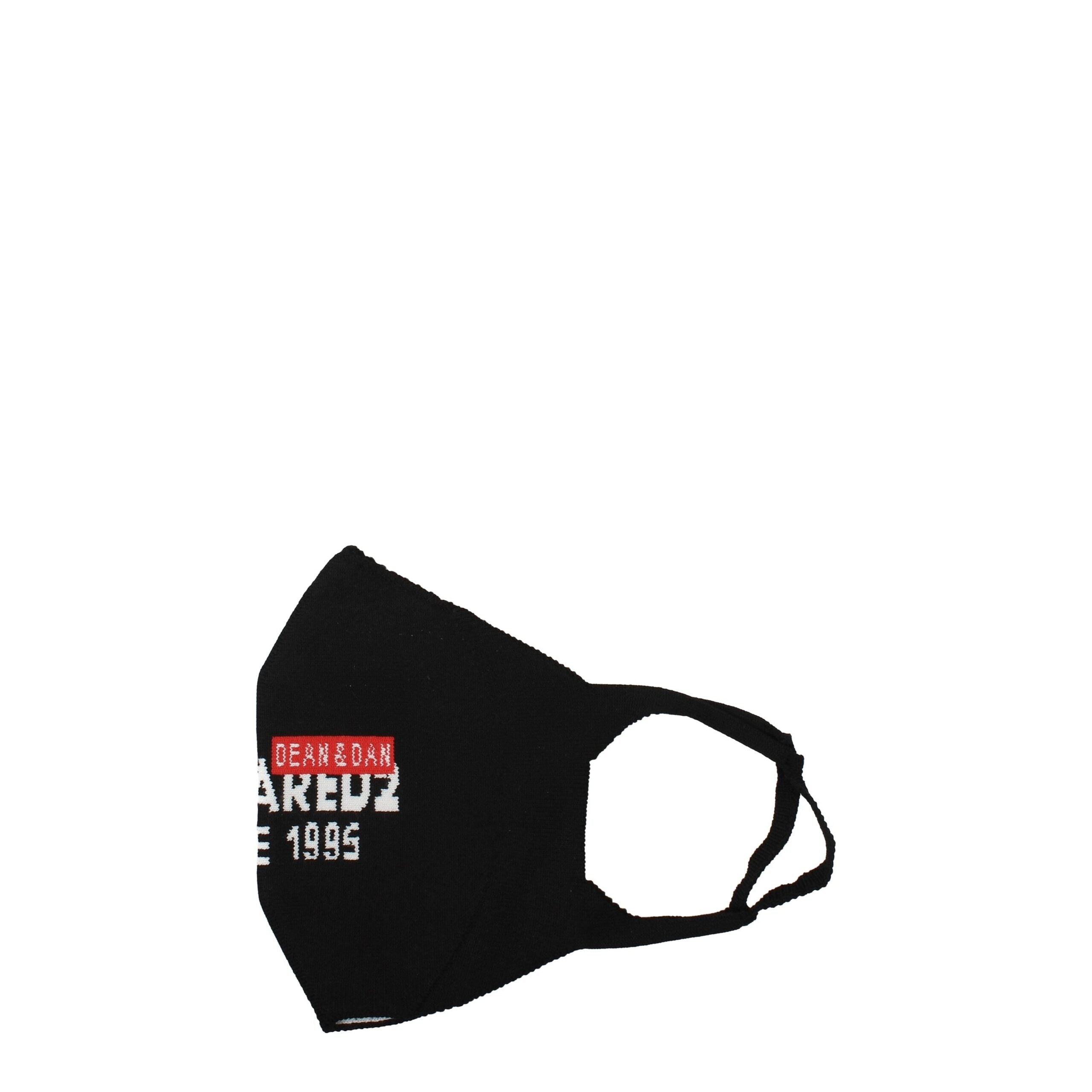 Black Polipropilene Facemasks Dsquared²
