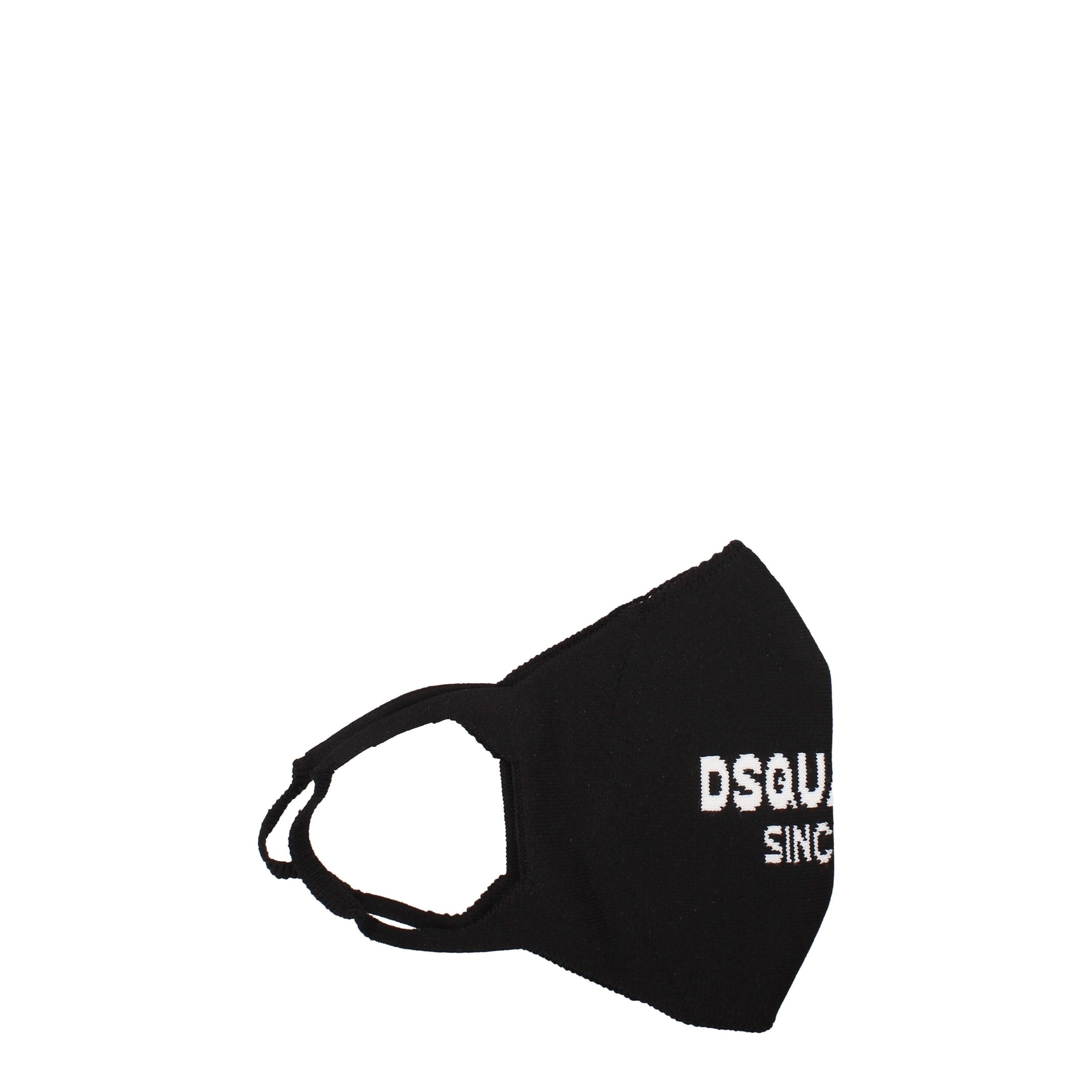 Black Polipropilene Facemasks Dsquared²