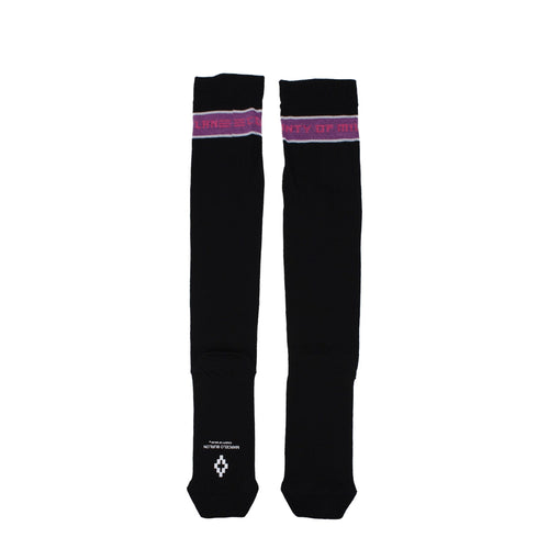 Black Cotton Socks Marcelo Burlon