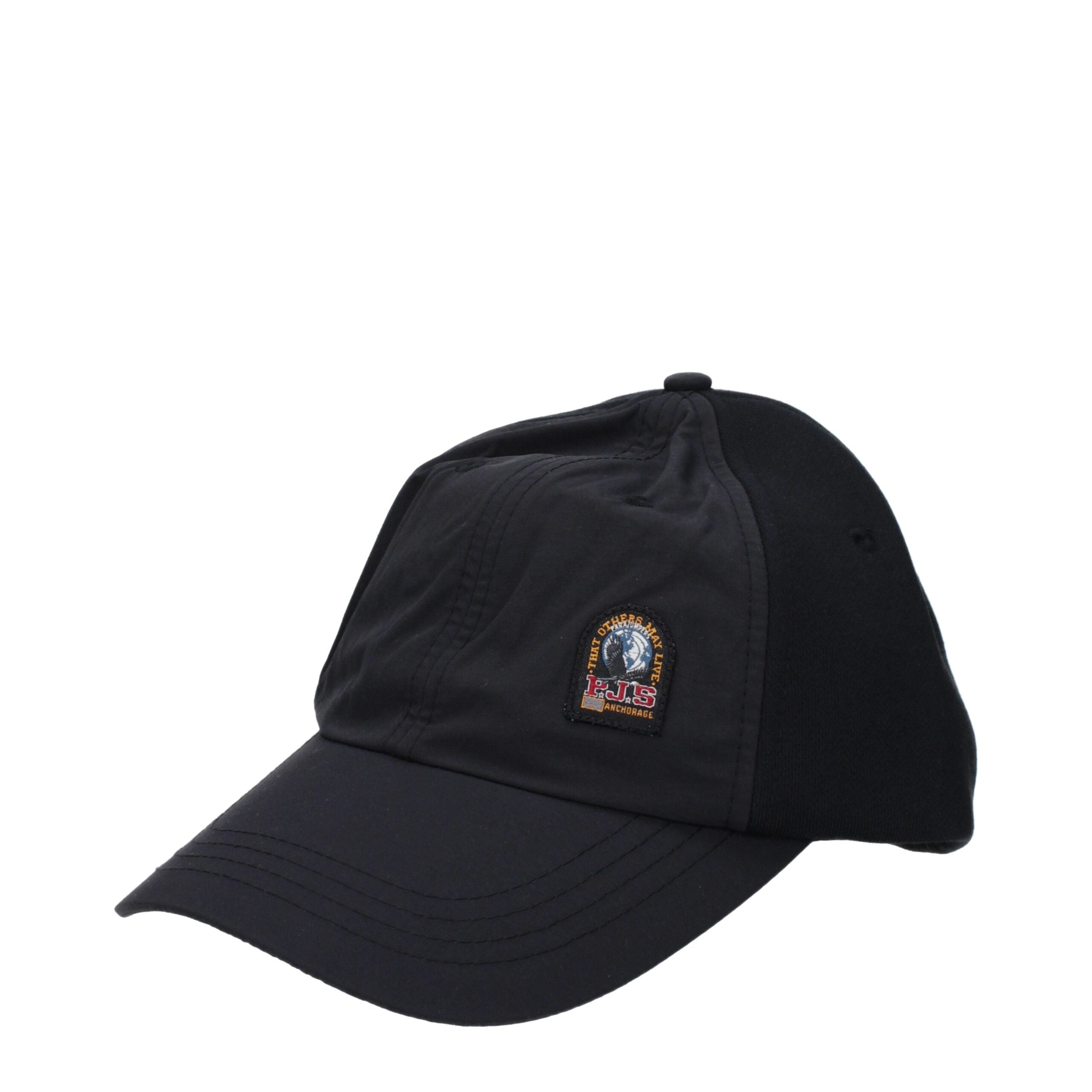 Black Cotton Caps (Baseball Hat) Parajumpers
