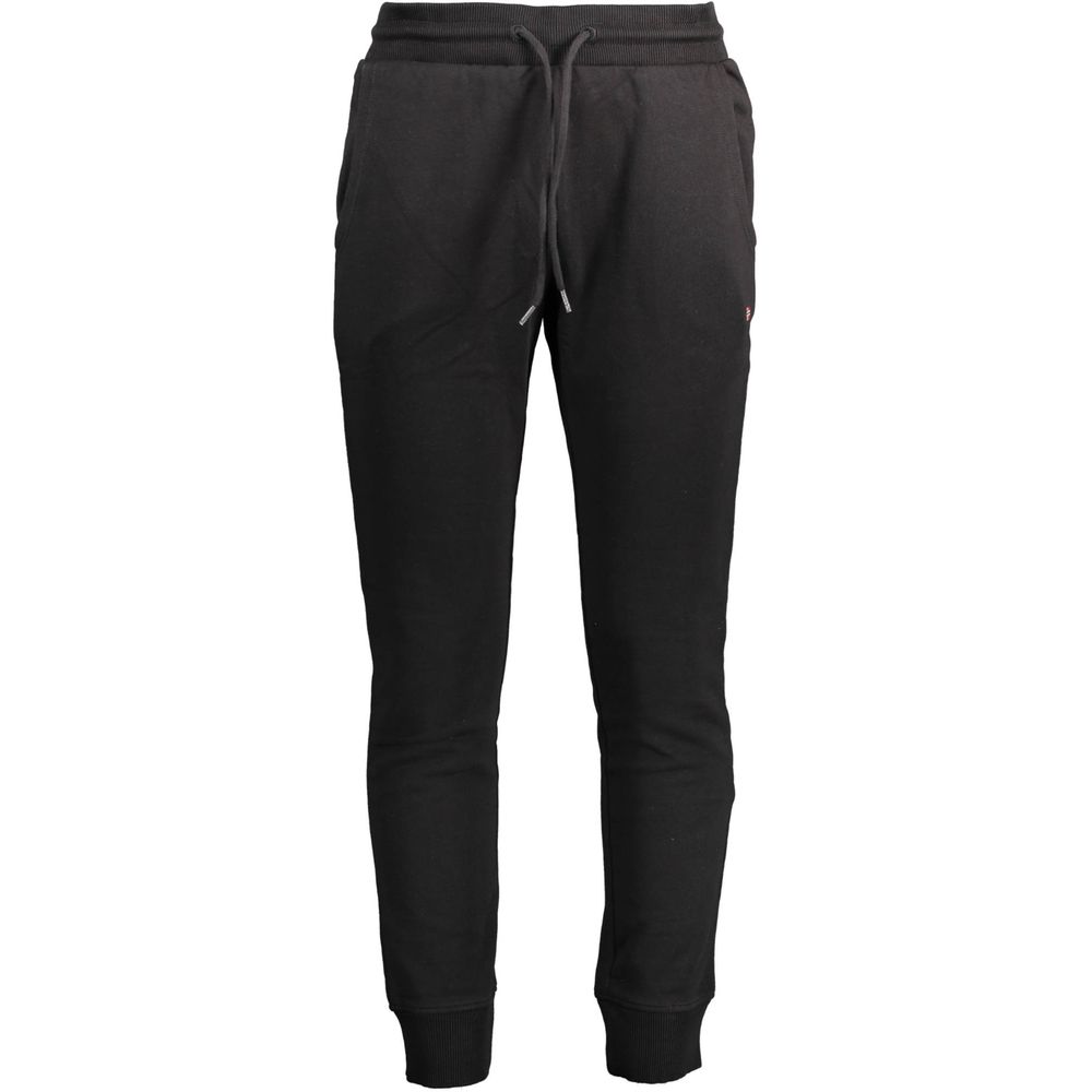 Black Cotton Pant Napapijri