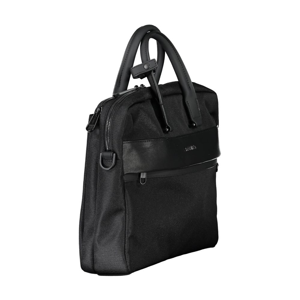 Black Polyester Handbag Calvin Klein