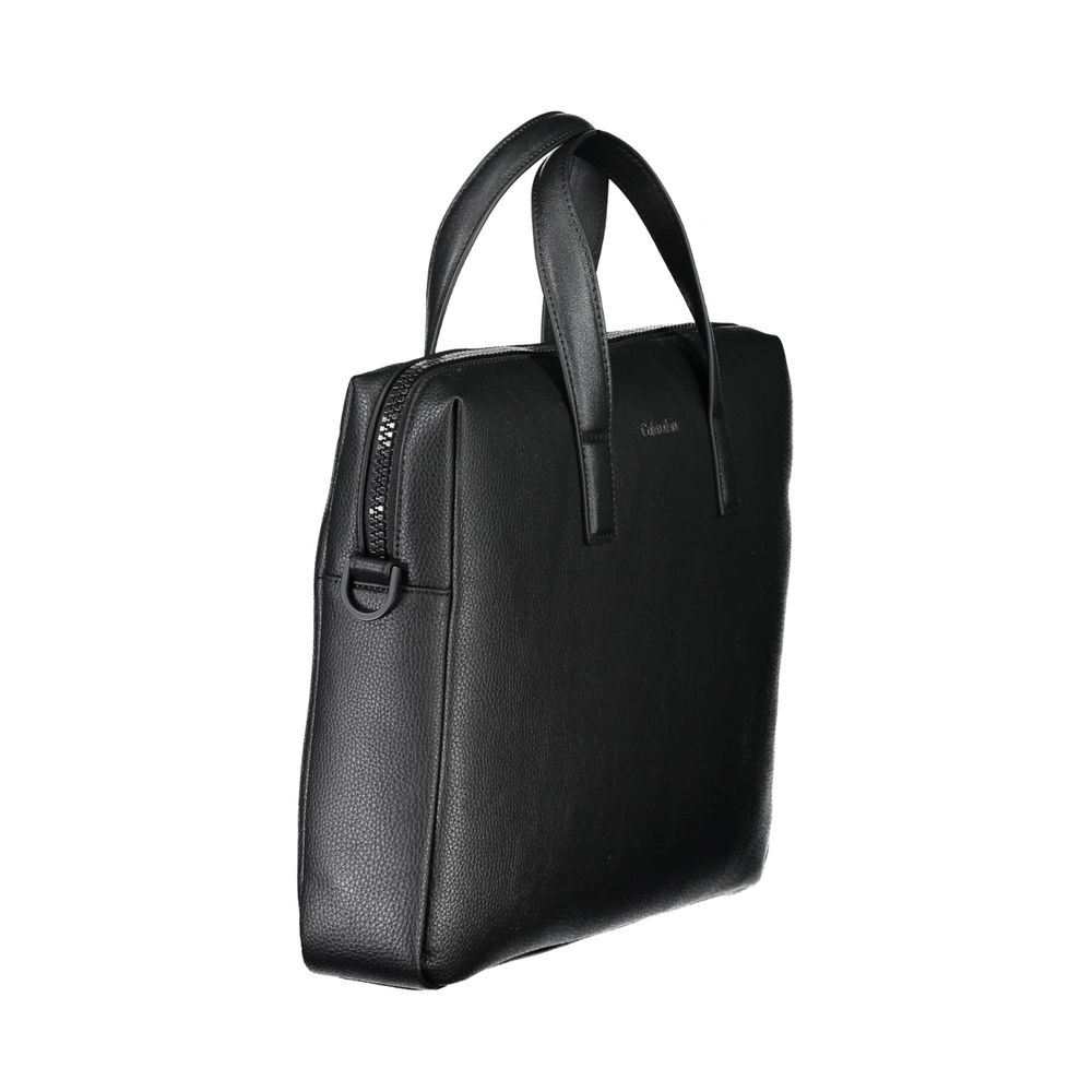 Black Polyester Handbag Calvin Klein