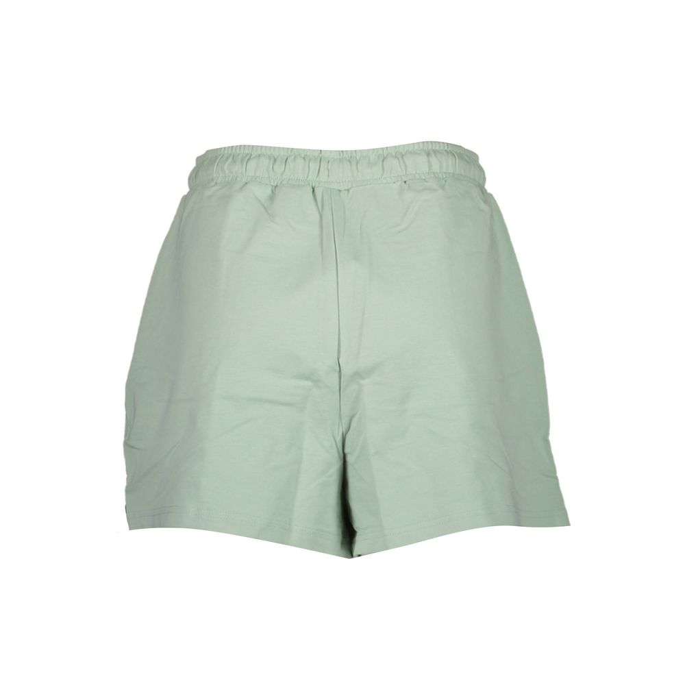 Green Cotton Pant Fila