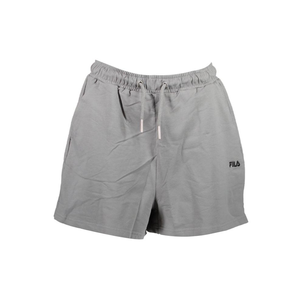 Gray Cotton Pant Fila