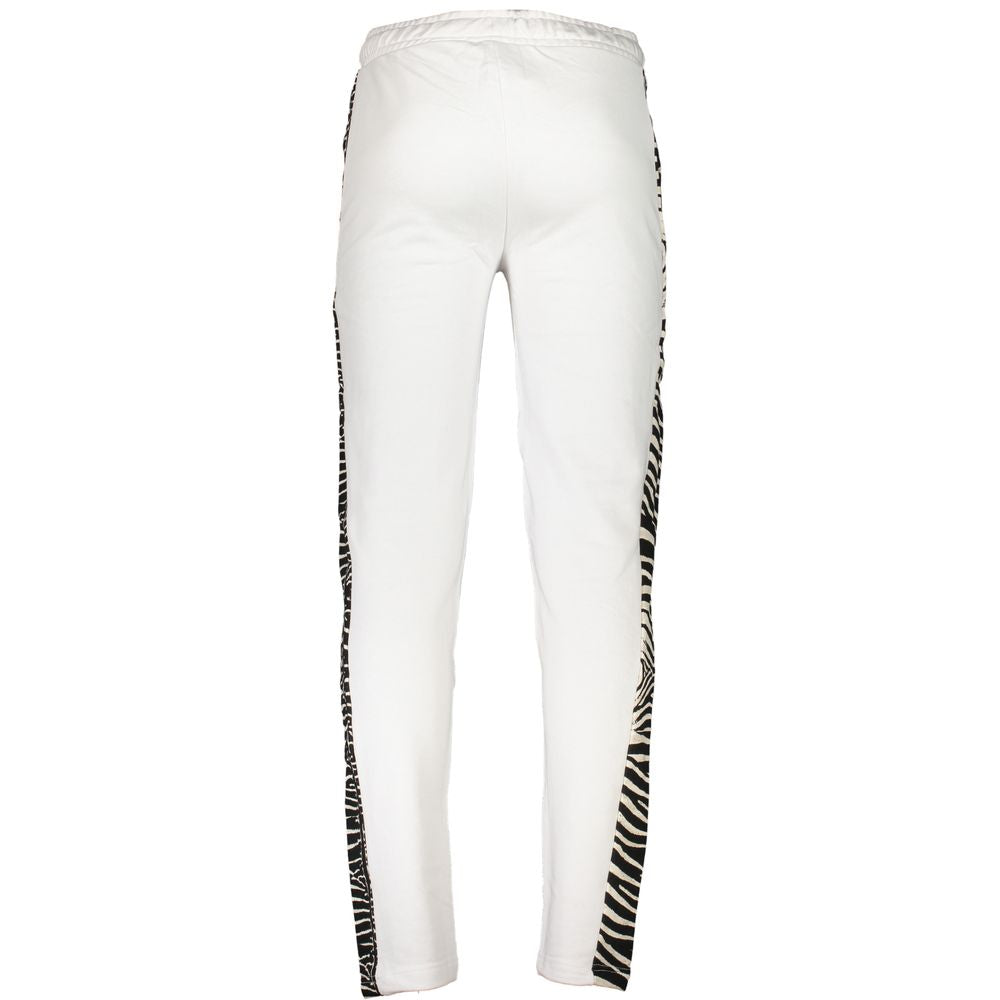 White Cotton Pant Cavalli Class
