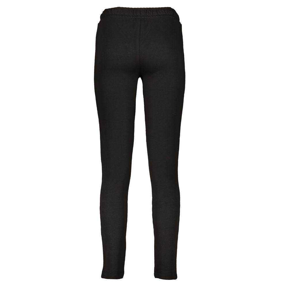 Black Cotton Pant Cavalli Class