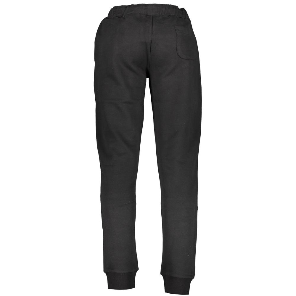 Black Cotton Pant La Martina