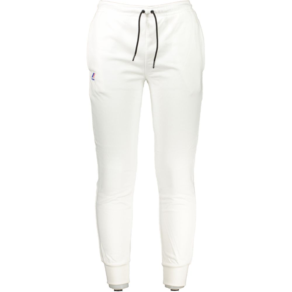 White Cotton Pant K-WAY