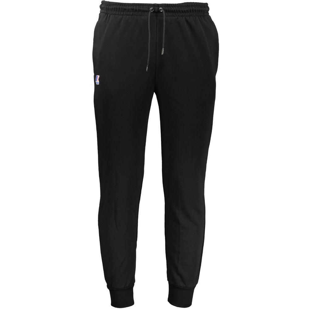 Black Cotton Pant K-WAY