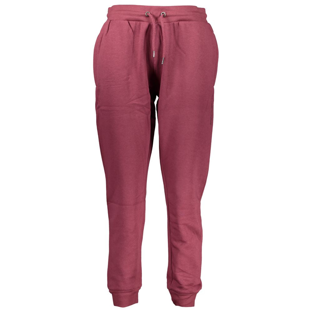 Purple Cotton Pant Cavalli Class
