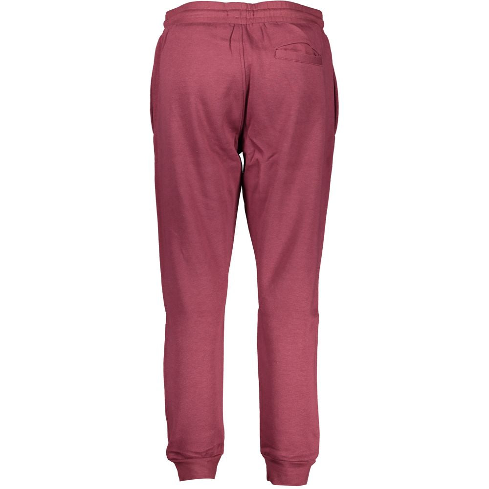 Purple Cotton Pant Cavalli Class