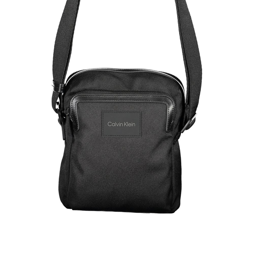 Black Polyester Handbag Calvin Klein