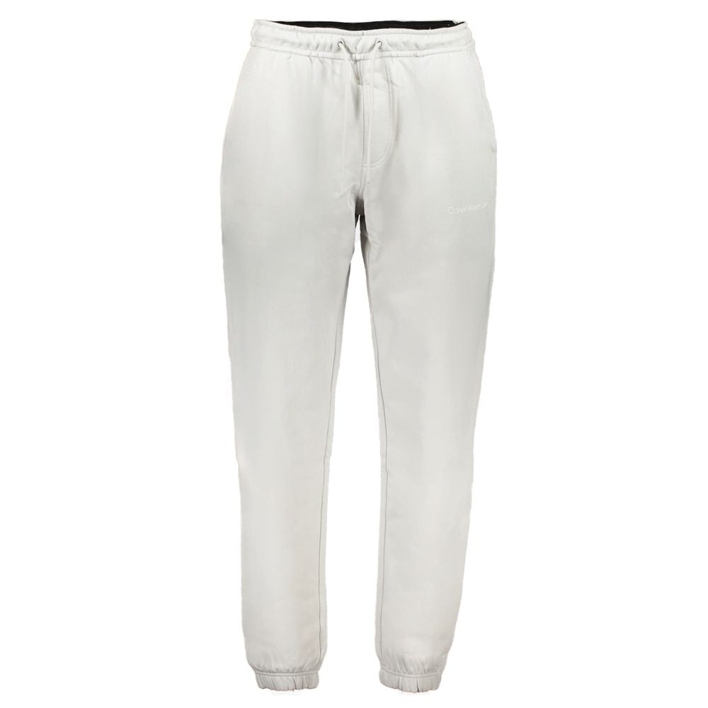 Gray Cotton Pant Calvin Klein
