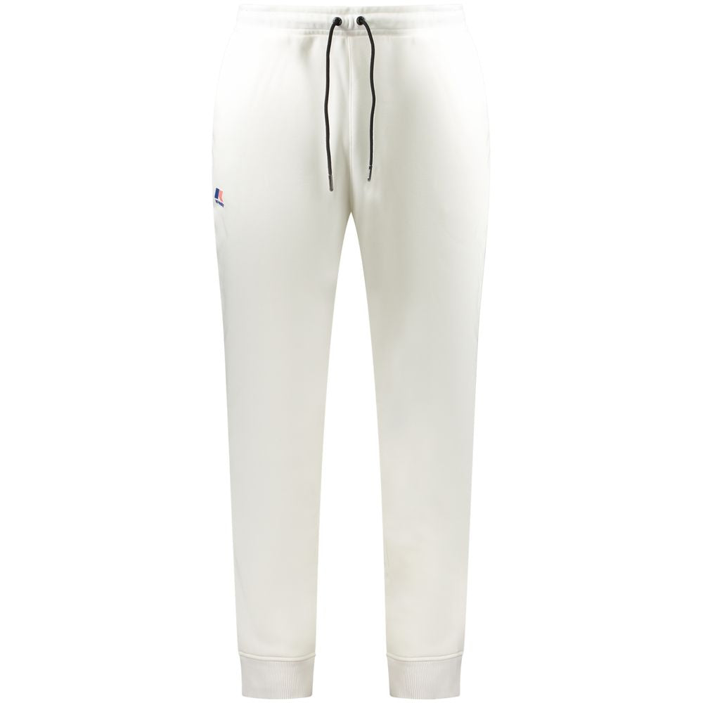 White Cotton Pant K-WAY
