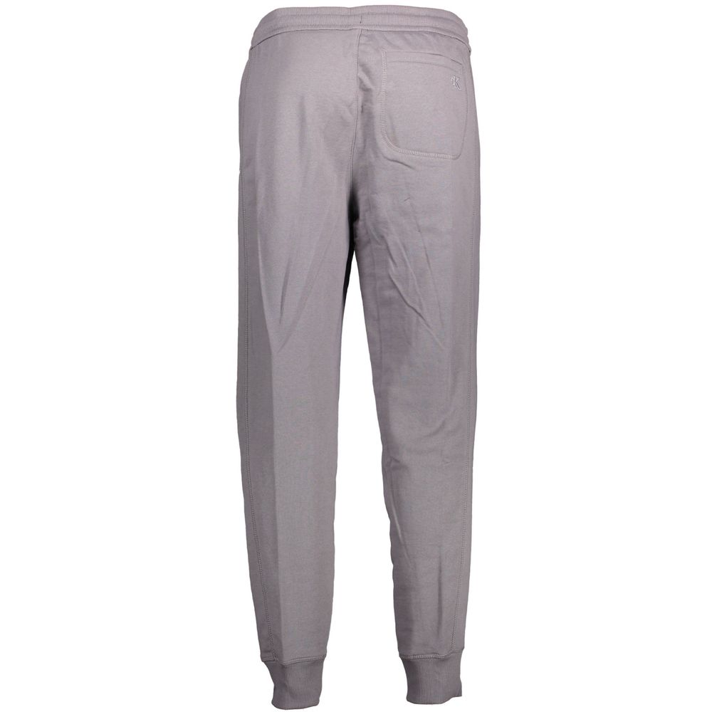 Gray Cotton Pant Calvin Klein