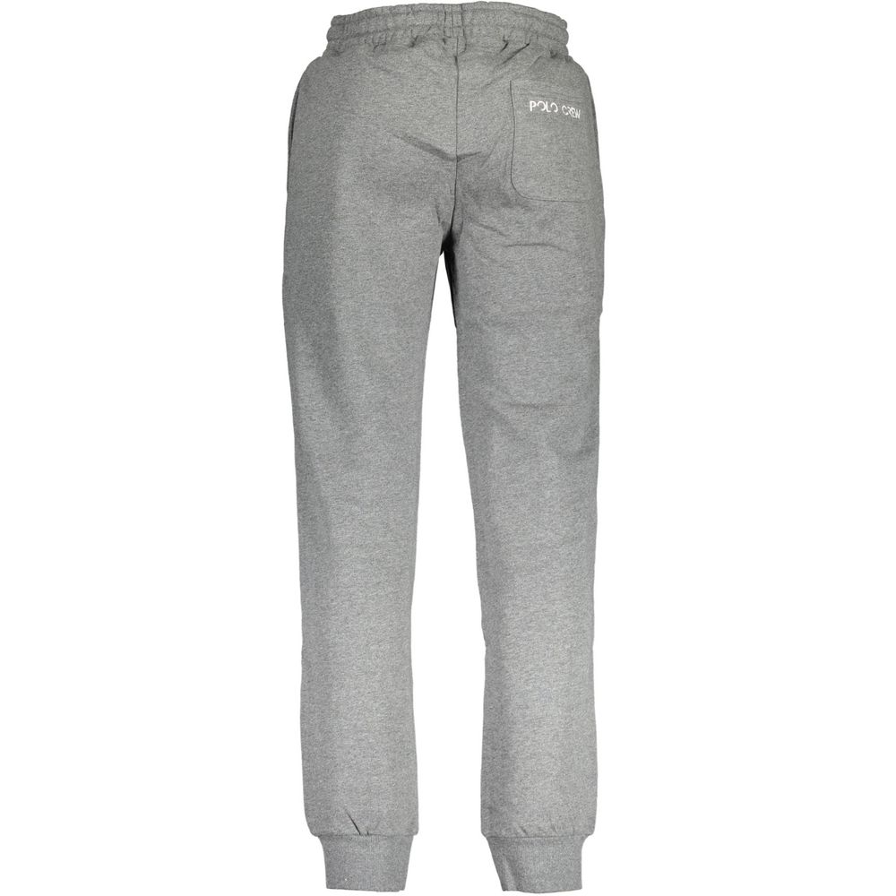 Gray Cotton Pant La Martina