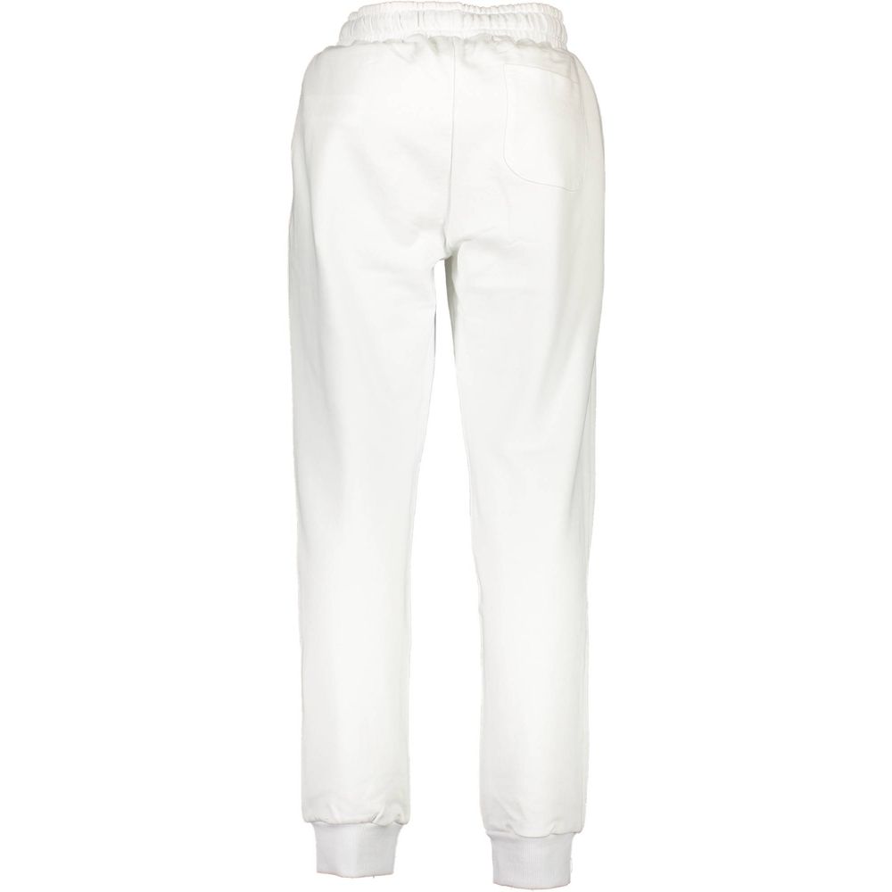 White Cotton Pant La Martina
