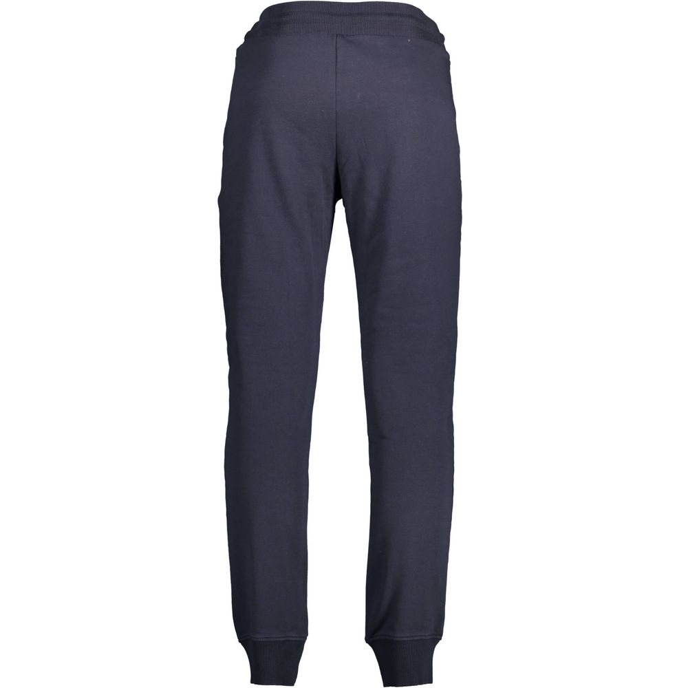 Blue Cotton Pant Napapijri