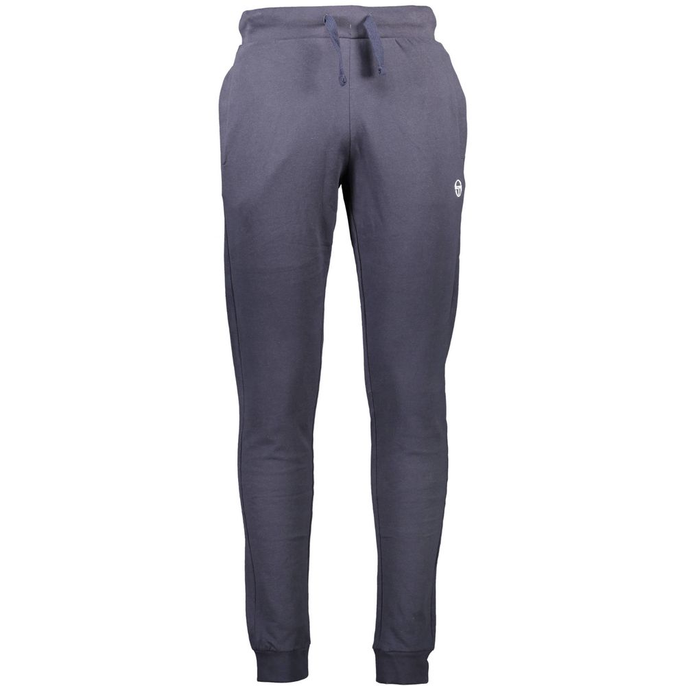 Blue Cotton Pant Sergio Tacchini