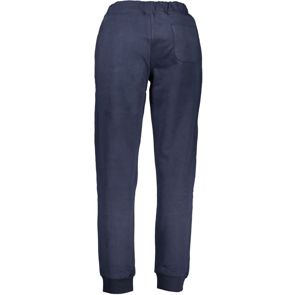 Blue Cotton Pant La Martina