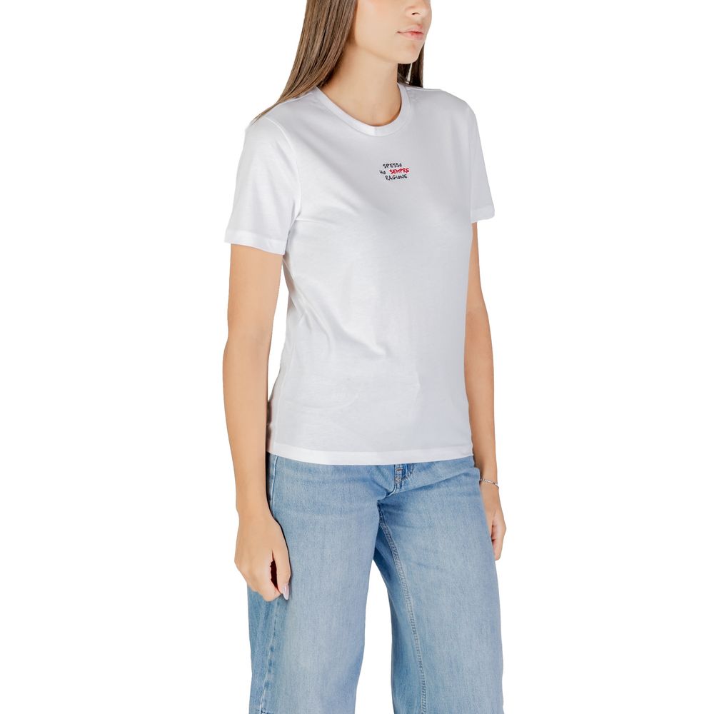 Bicolor Cotton T-Shirt Only