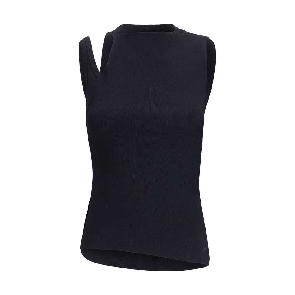 Transverse Cotton '90s Top Courrèges