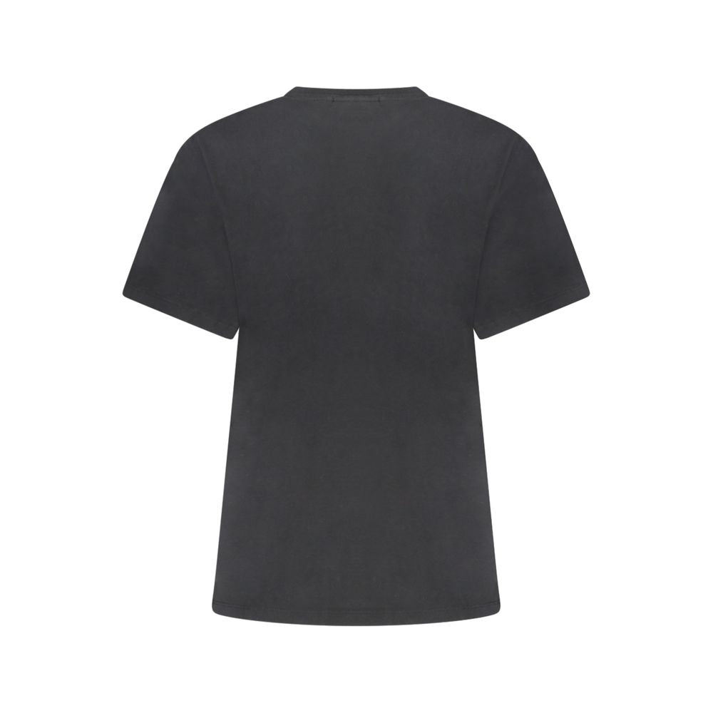 Black Cotton T-Shirt Napapijri