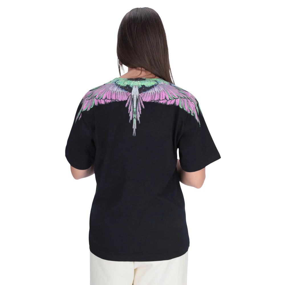 Black Cotton T-Shirt County of Milan