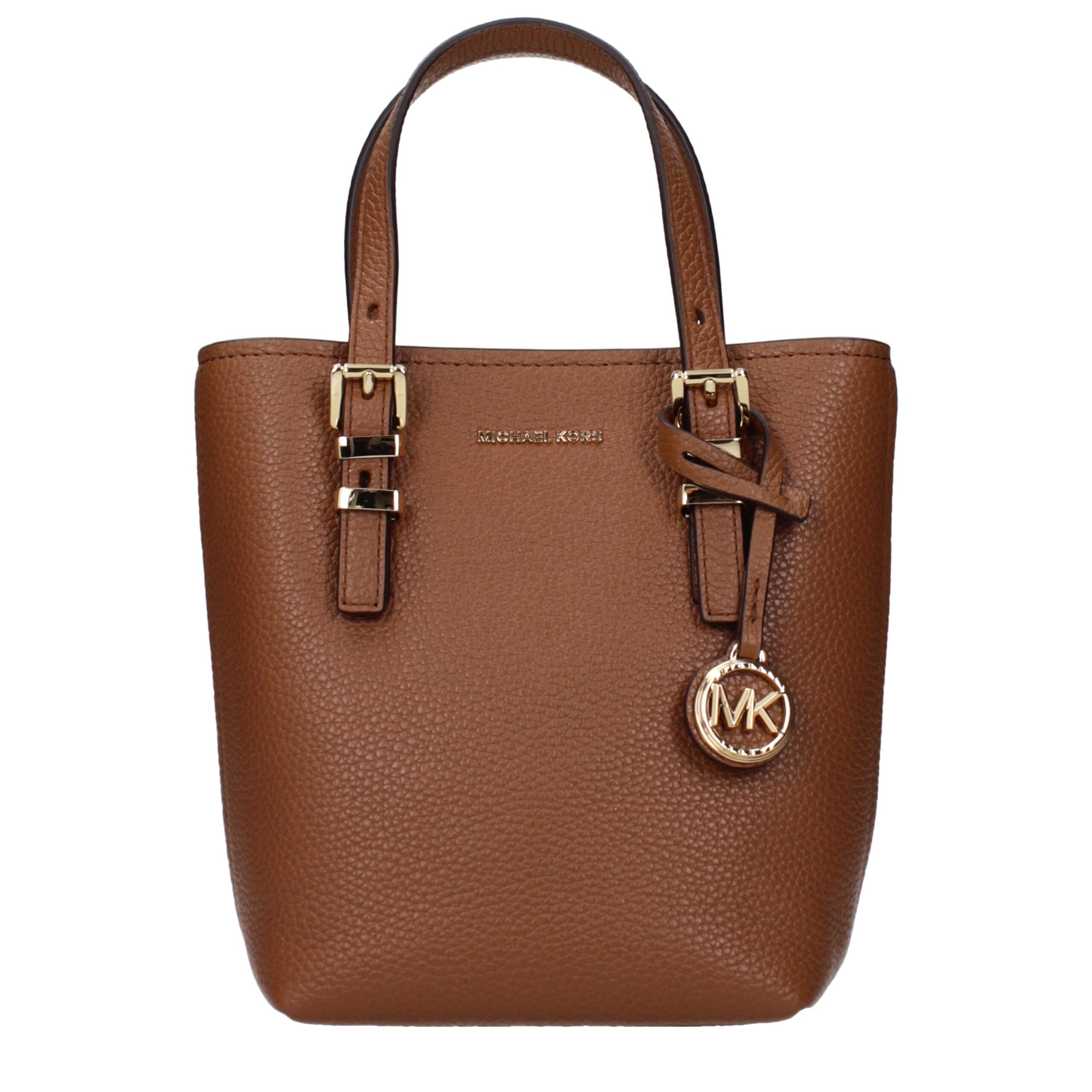 Brown Leather Handbags Michael Kors