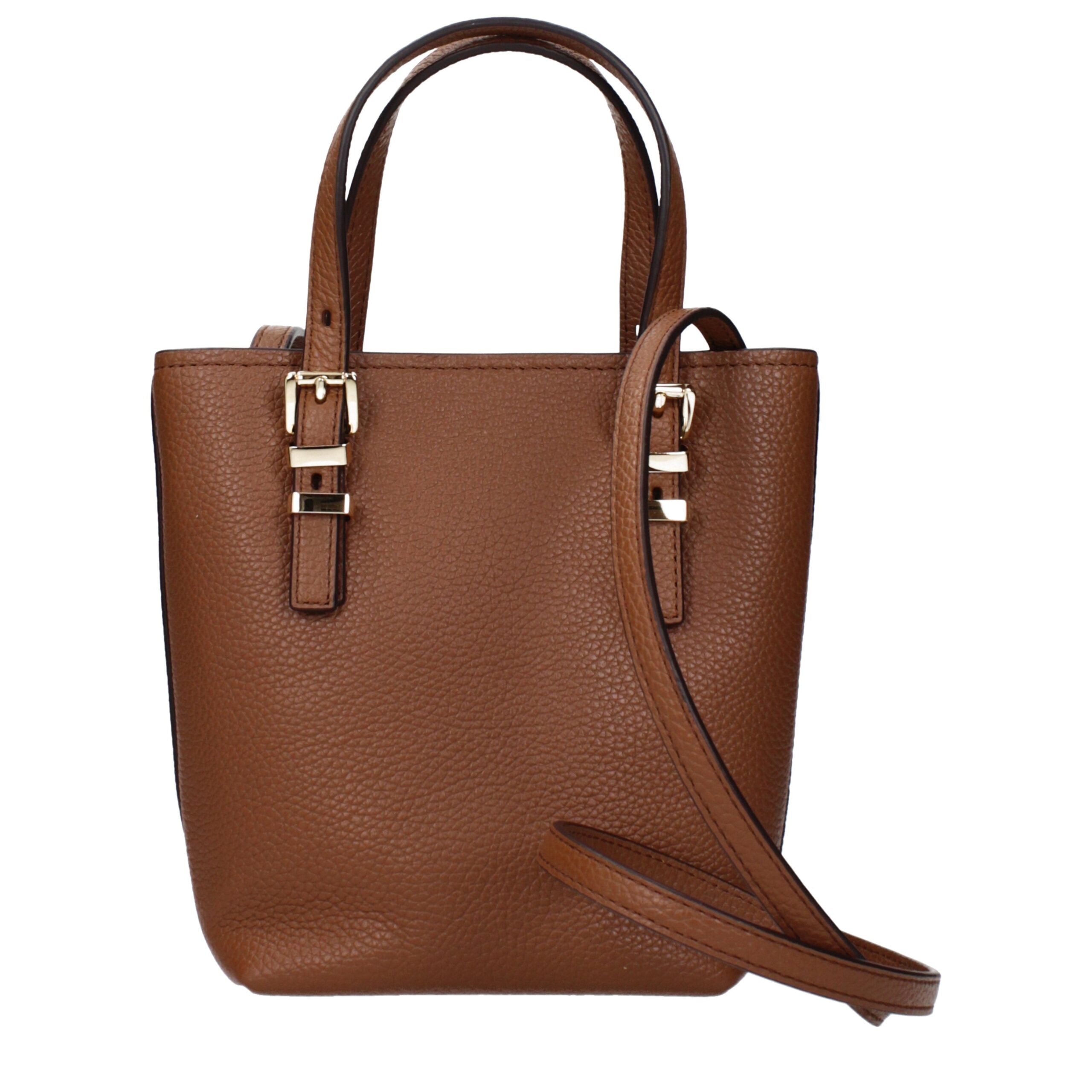 Brown Leather Handbags Michael Kors