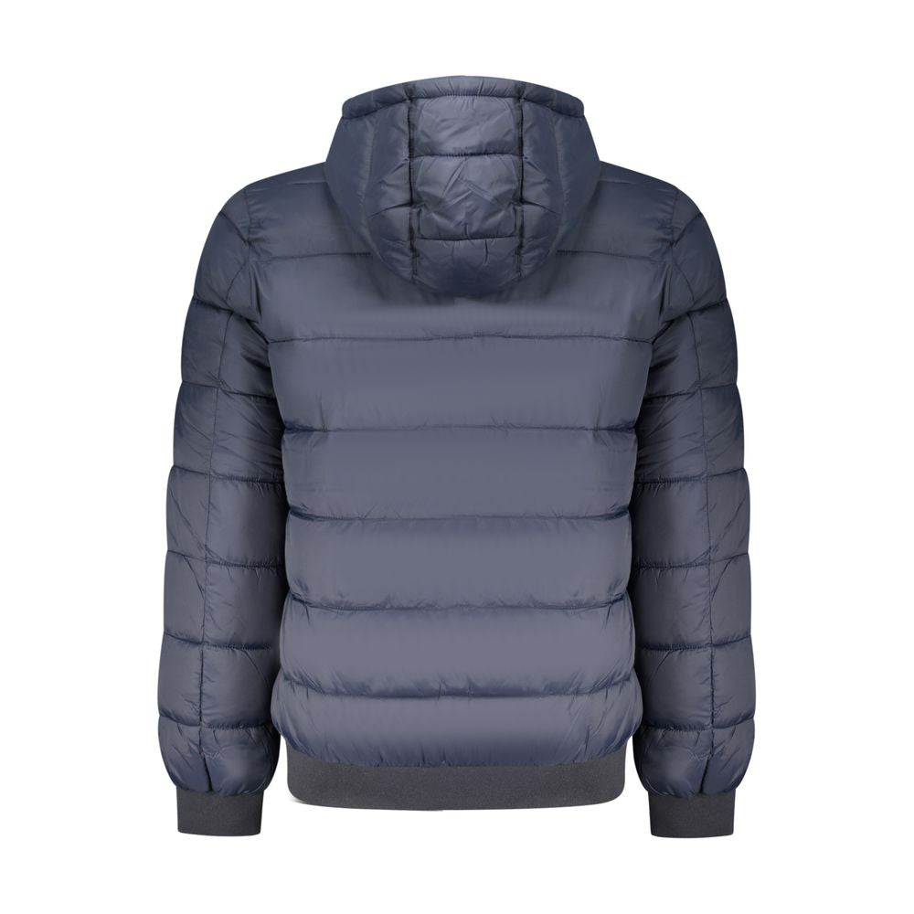 Blue Polyamide Jackets & Coat Pepe Jeans