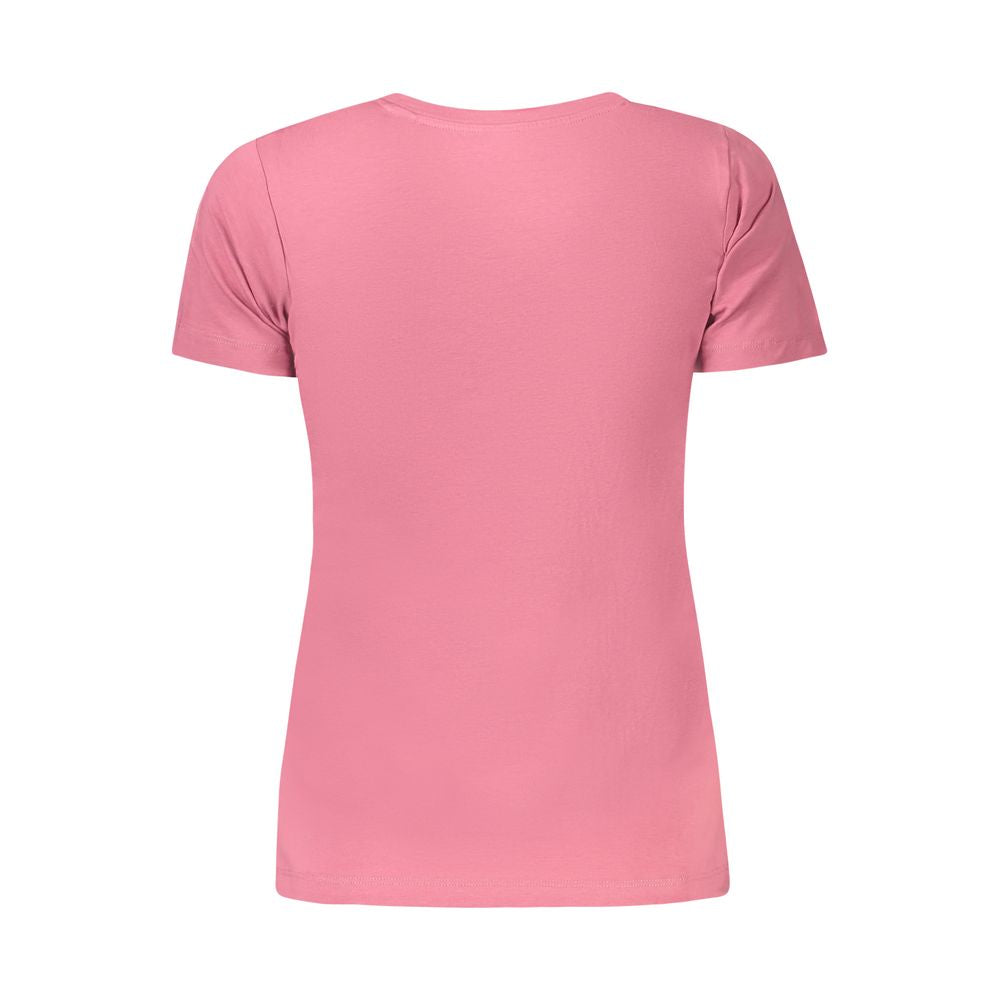 Pink Cotton T-Shirt Pepe Jeans
