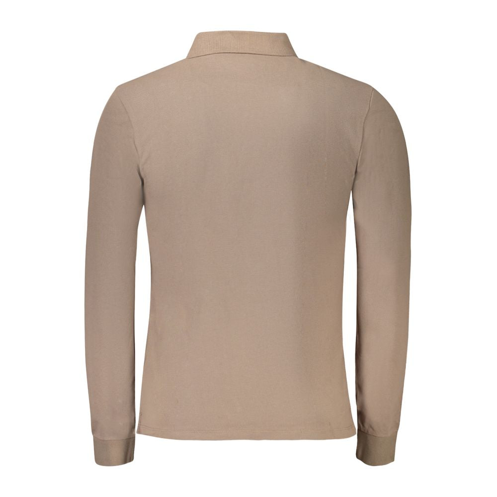 Brown Cotton Polo Shirt Timberland