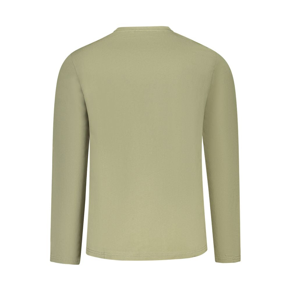 Green Cotton T-Shirt Napapijri