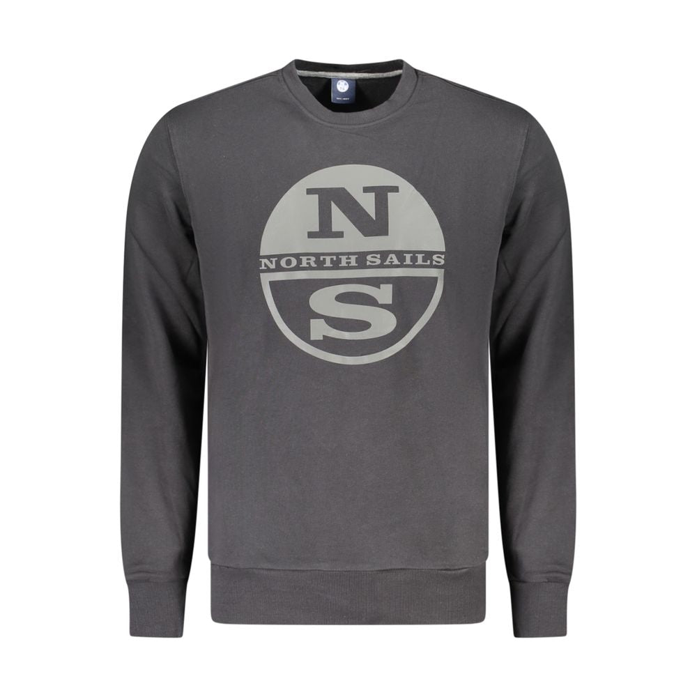 Black Cotton Sweatshirt North Sails