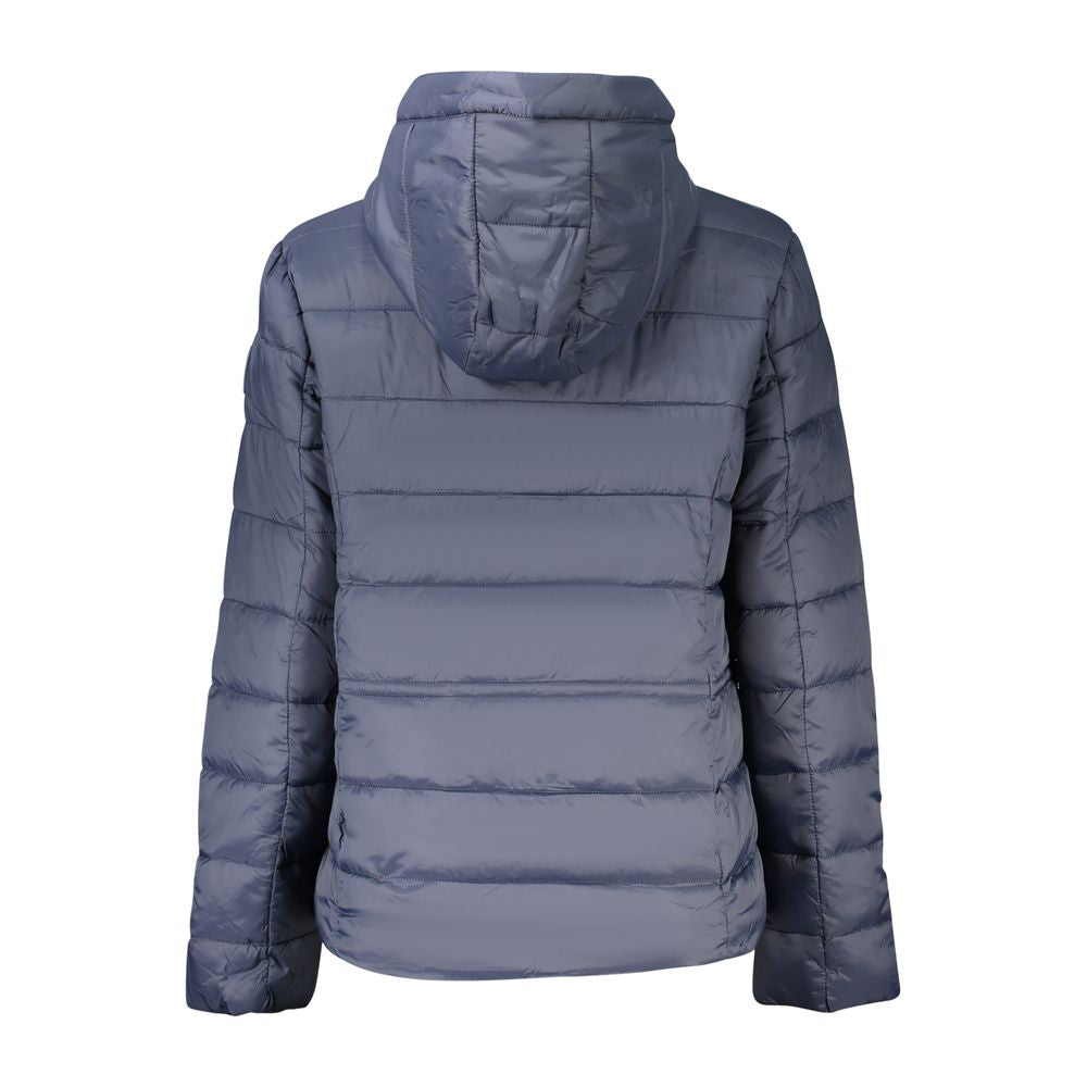 Blue Polyamide Jackets & Coat Pepe Jeans