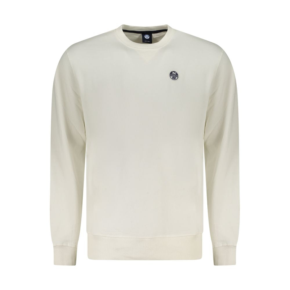 White Cotton Sweatshirt North Sails