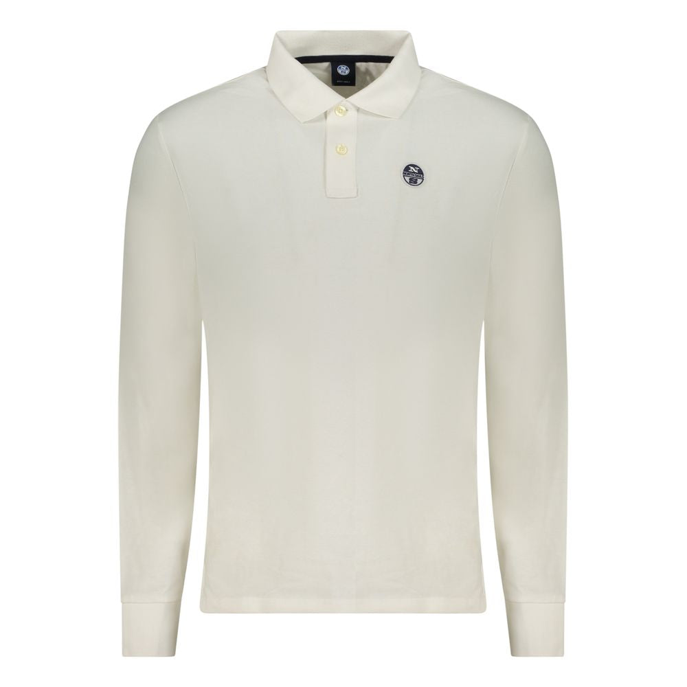 White Cotton Polo Shirt North Sails