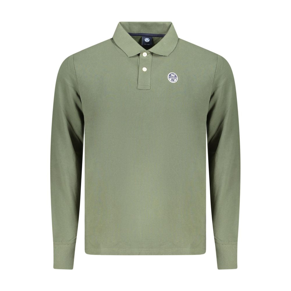 Green Cotton Polo Shirt North Sails