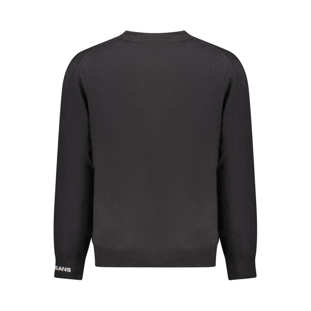 Black Cotton Sweater Pepe Jeans