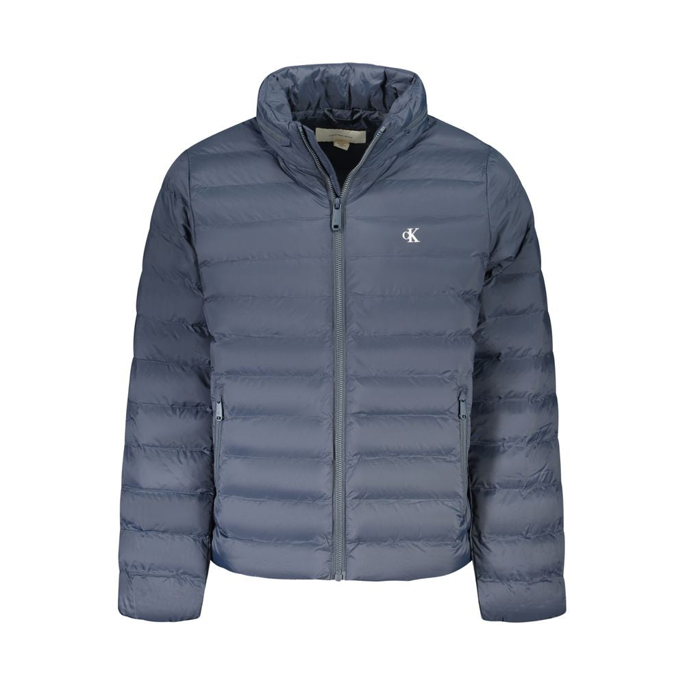 Blue Polyamide Jackets & Coat Calvin Klein