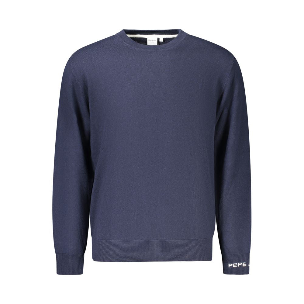 Blue Cotton Sweater Pepe Jeans