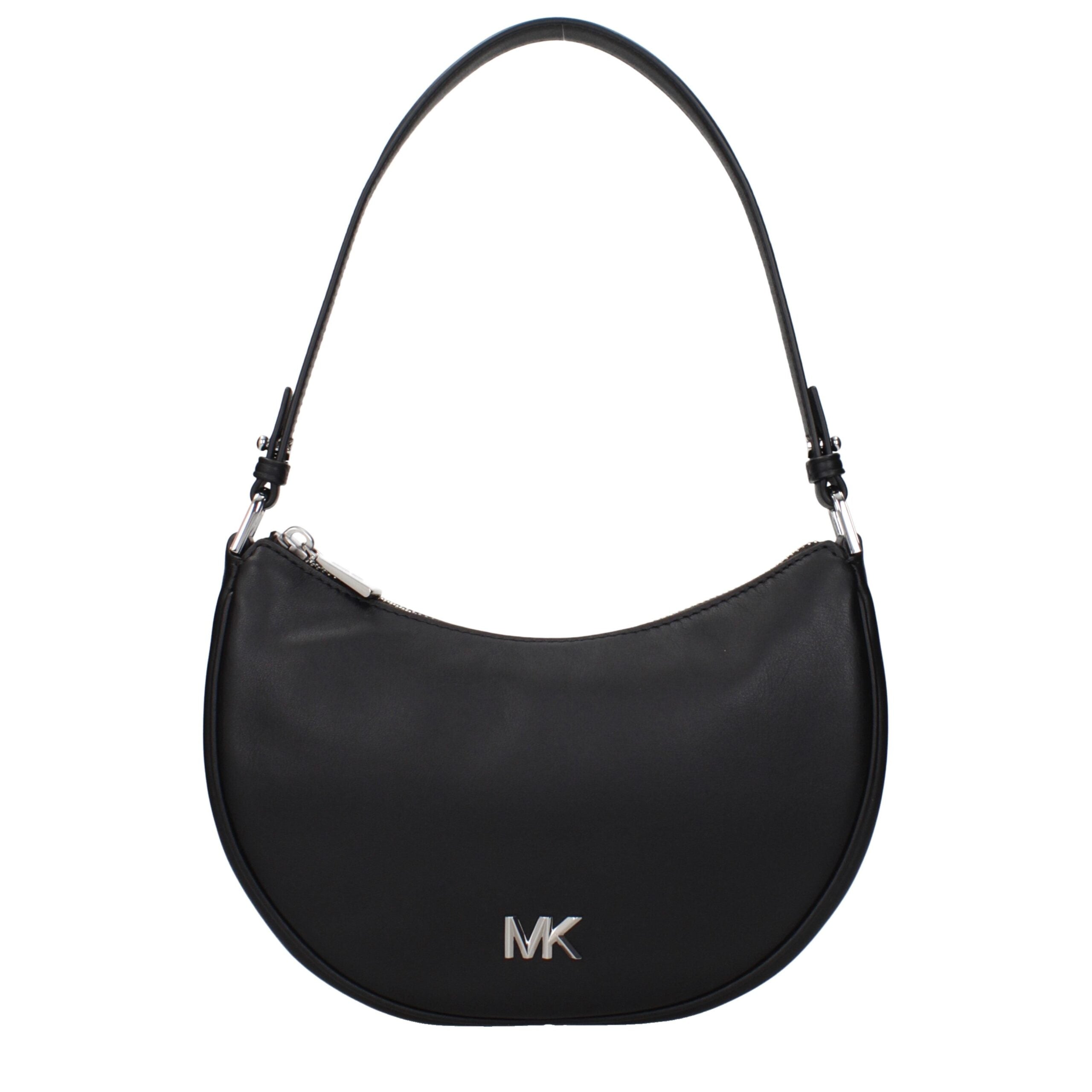 Black Leather Shoulder Bags Michael Kors